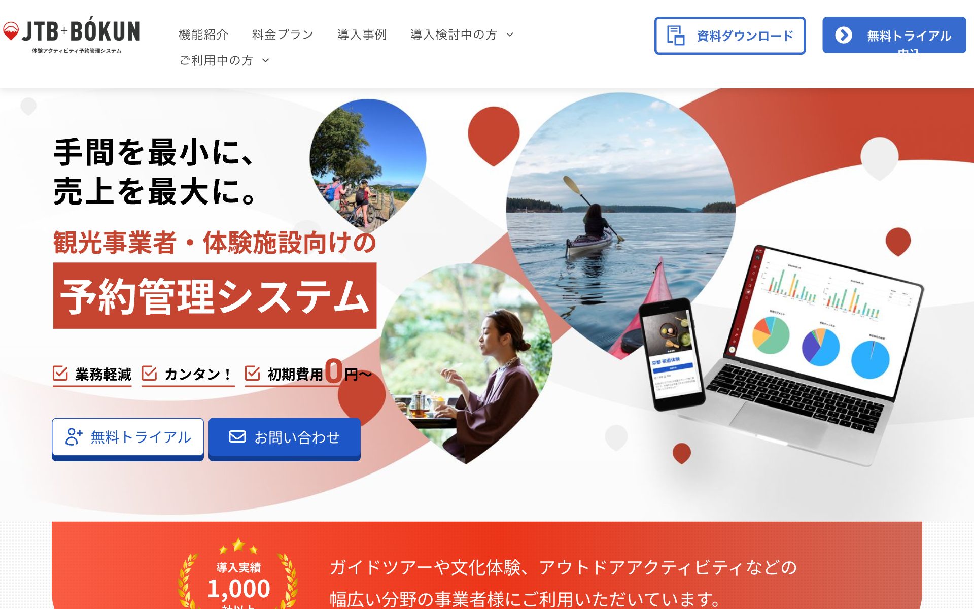 JTB BÓKUNの公式サイト