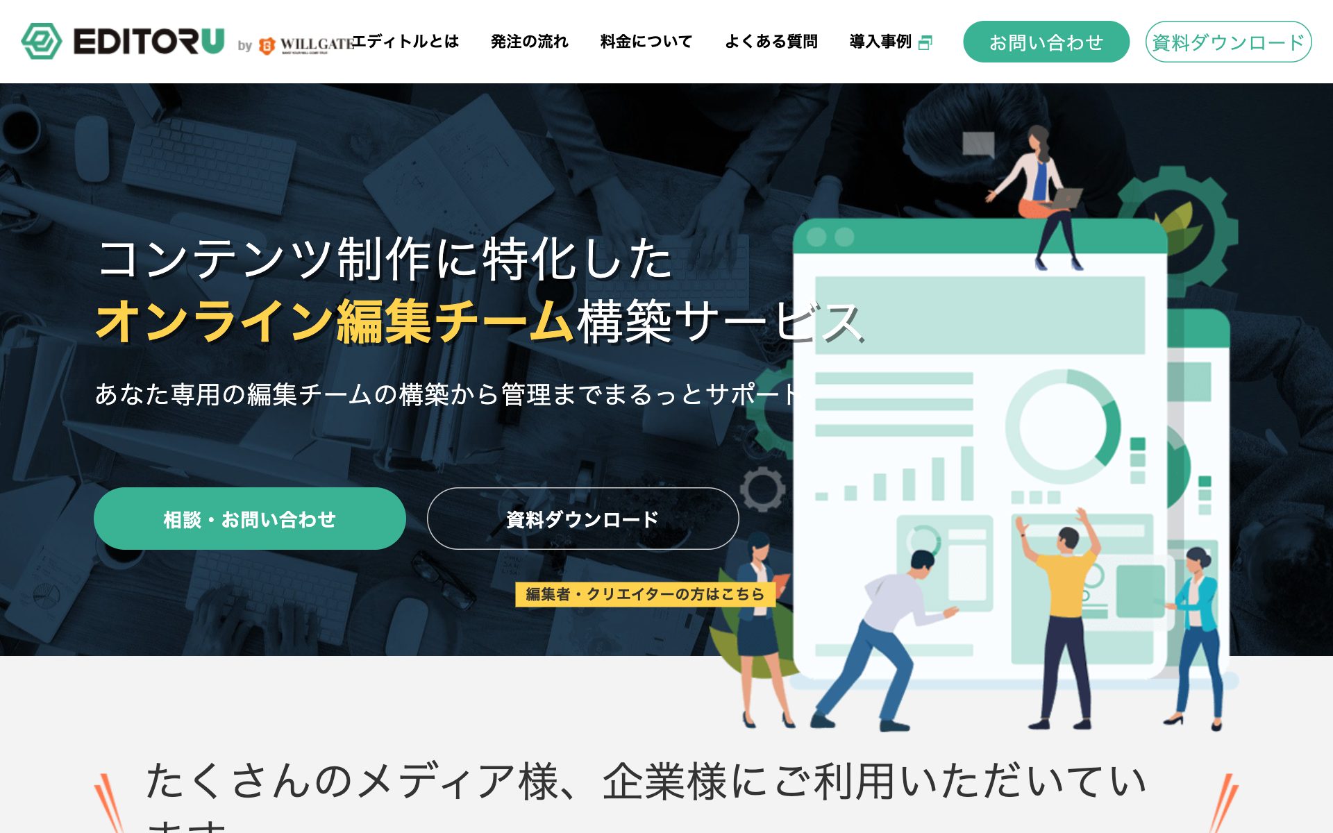 エディトル(EDITORU)の公式サイト