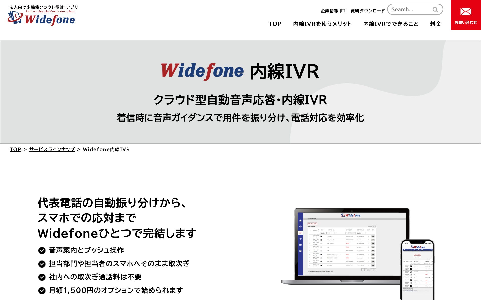NEON IVRの公式サイト