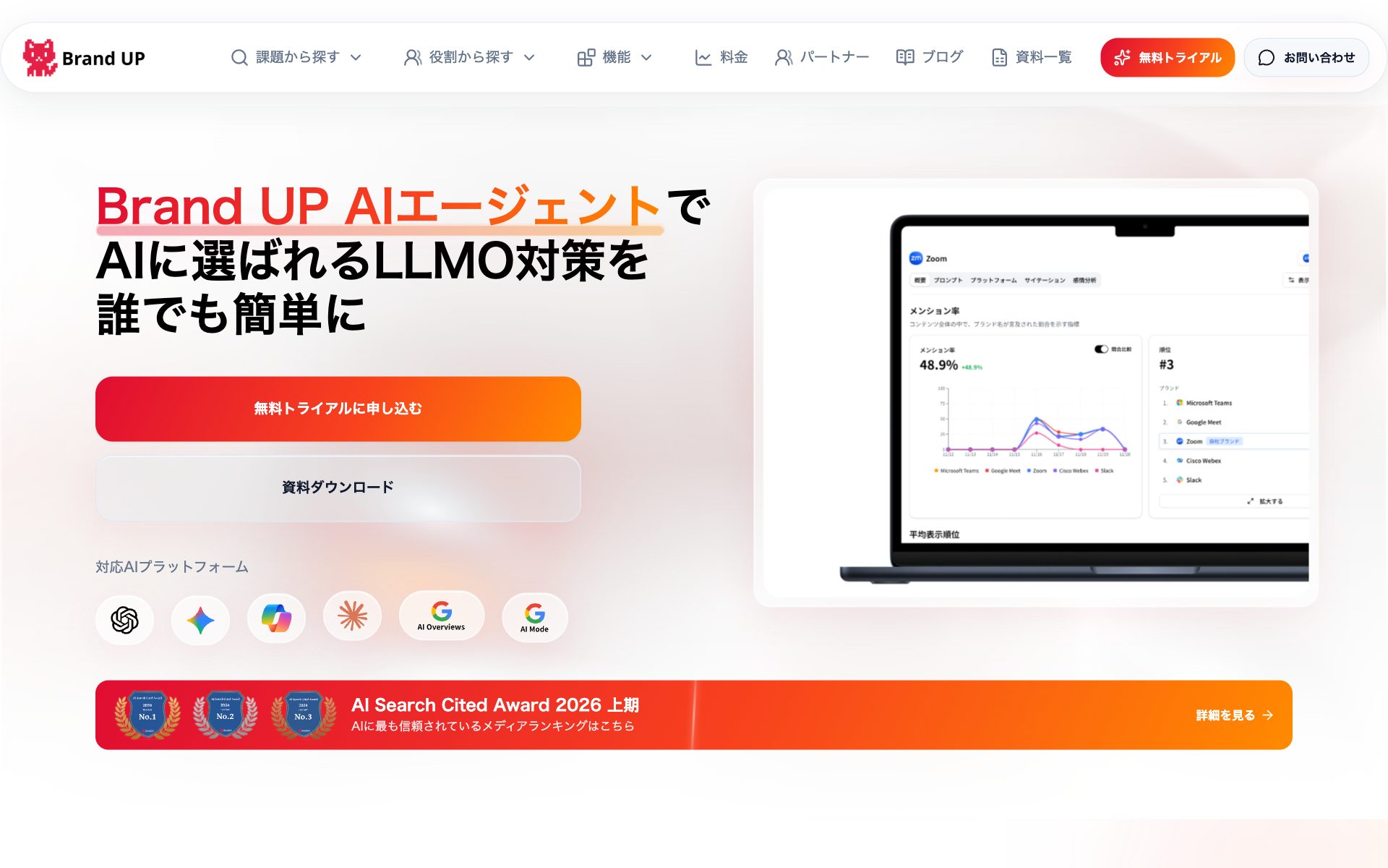 Brand UP(ブランドアップ)の公式サイト