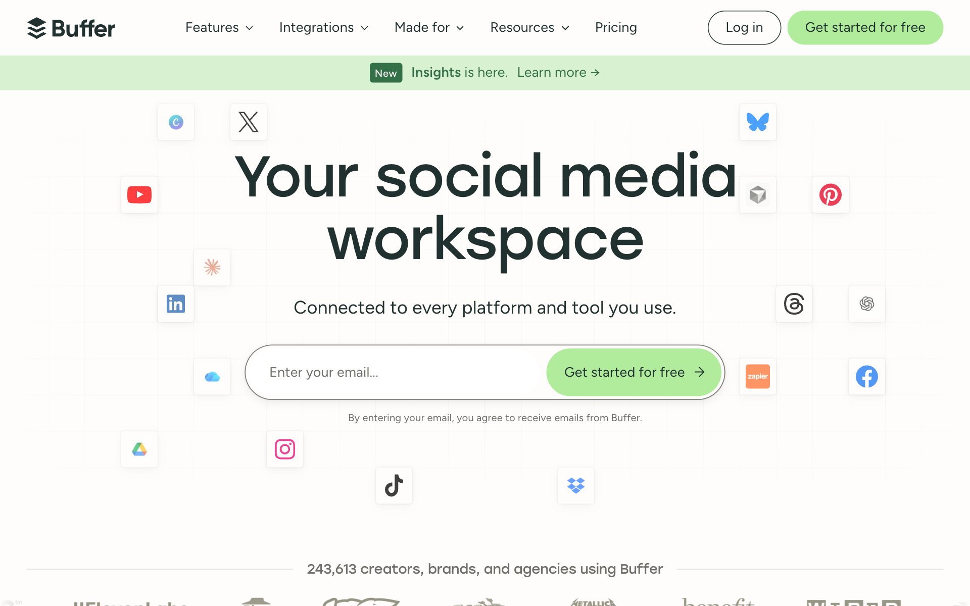 Bufferの公式サイト