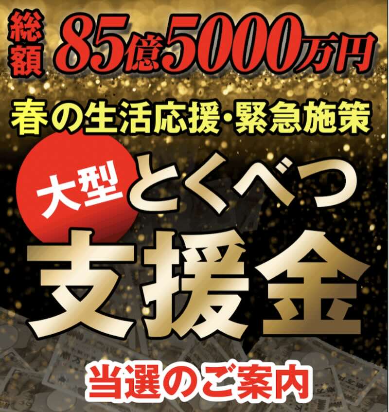 大型とくべつ支援金